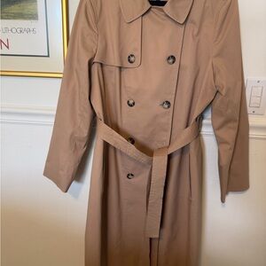 Talbots Tan Trench Coat